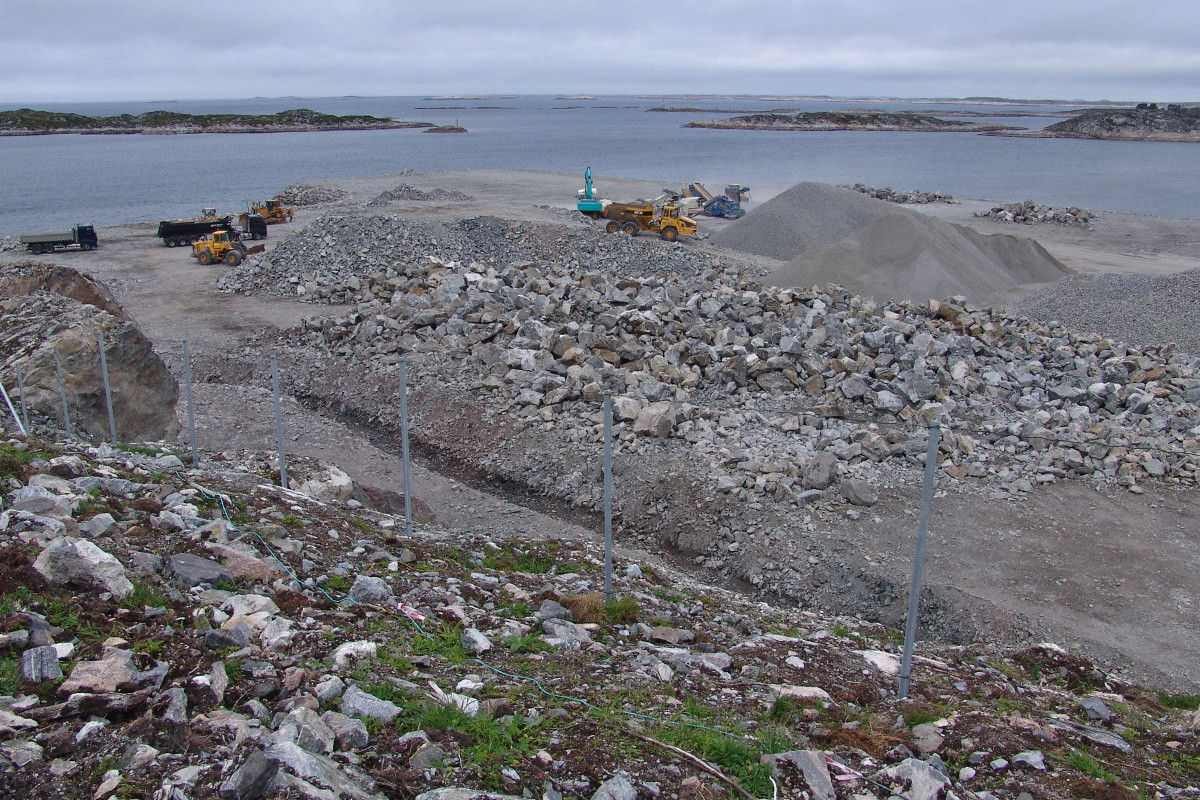 Nordskag industriområde Frøya 2007